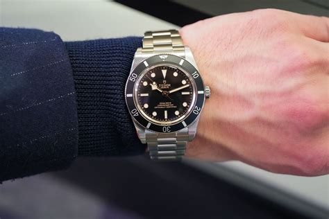 tudor black bay 54 wrist|black bay 58 lug to.